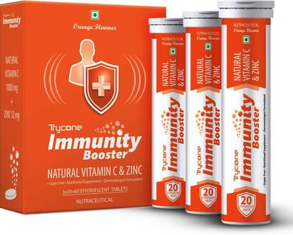 Trycone Immunity Booster Vitamin C 1000 Mg With Zinc 12 Mg 60 Effervescent Tablets Price In India Buy Trycone Immunity Booster Vitamin C 1000 Mg With Zinc 12 Mg 60 Effervescent Tablets Online At Flipkart Com Trycone Immunity Booster Vitamin C 1000 Mg With Zinc 12 Mg 60 Effervescent Tablets Price In India Buy Trycone Immunity Booster Vitamin C 1000 Mg With Zinc 12 Mg 60 Effervescent Tablets Online At Flipkart Com