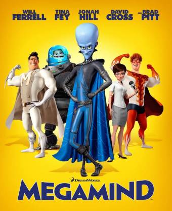 Megamind (dual audio Hindi and English) HD print clear audio it's burn DATA  DVD play only in computer or laptop it's not original without poster Price  in India - Buy Megamind (dual