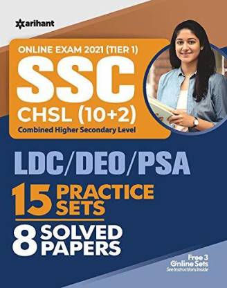 SSC CHSL Combined Higher Secondary Level 15 Practice Sets & Solved Papers
