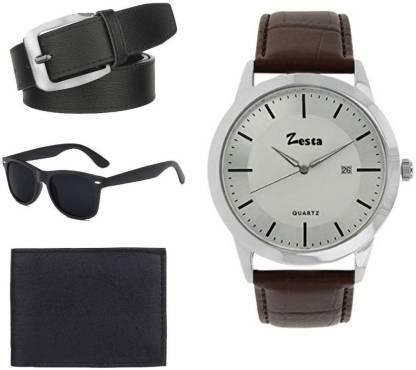 Zesta Belt, Wallet & Watch Combo