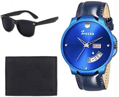 Zesta Belt, Wallet & Watch Combo