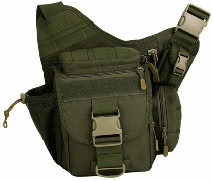 army green sling bag