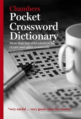 Chambers Pocket Crossword Dictionary: Buy Chambers Pocket Crossword  Dictionary by Chambers at Low Price in India | Flipkart.com