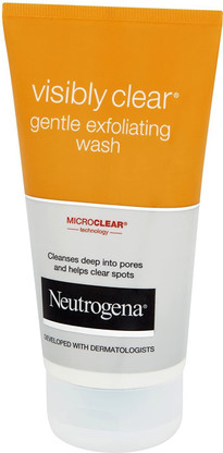 neutrogena gentle exfoliating wash