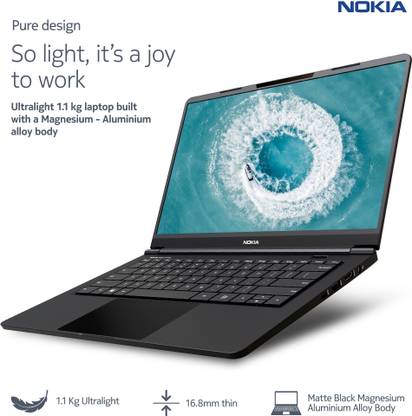 Nokia PureBook X14 Core i5 10th Gen - (8 GB/512 GB SSD/Windows 10 Home) NKi510UL85S Thin and Light Laptop