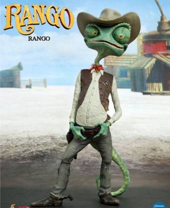 Rango (dual audio Hindi and English) HD print clear audio it's burn DATA  DVD play only in computer or laptop it's not original without poster Price  in India - Buy Rango (dual