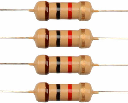 50 Pieces 4.3 Ohm Resistance 1/4w 1/4 W 5% 