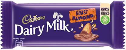Cadbury Almond Chocolate Bar 40g X 12 Bars Shopee Singapore