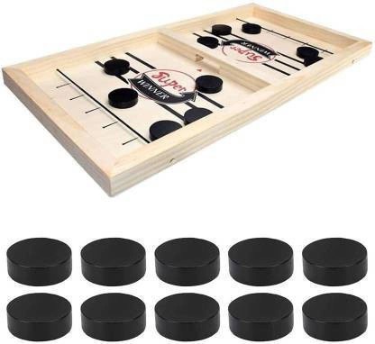 tabla de juegos de madera Catapult Board Game juguetes educativos para niños Fast Sling Puck Game juego de palet de liberación rápida mesa Top Board Game juego interactivo 