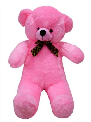 LittleBuoy 4 Feet Long (Standing) Cute Soft Pink Teddy Bear - 113.5 cm ...