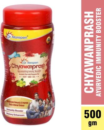 Dr. Morepen Chyawanprash with 22 Plus Trusted Ayurvedic Rasayana to Boost Immunity and Strength  (500 g)