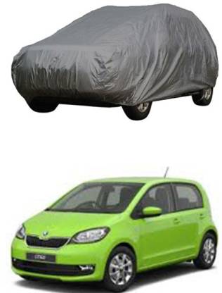 Kuchipudi Car Cover For Skoda Universal For Car (Without Mirror Pockets)