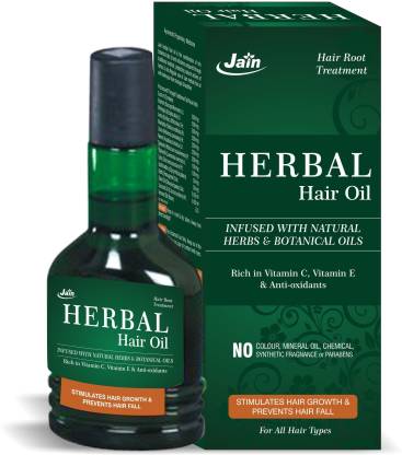 Jain Herbal Hair Oil - 120 ml Hair Oil - Price in India, Buy Jain Herbal  Hair Oil - 120 ml Hair Oil Online In India, Reviews, Ratings & Features |  