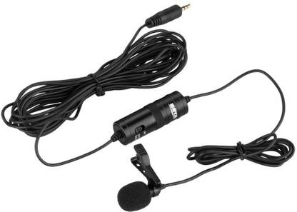 boya by m1 3 5mm electret condenser microphone with 1 4 adapter for smartphones dslr camcorders microphone