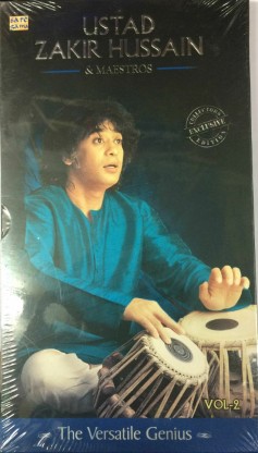 The Versatile Genius - Ustad Zakir Hussain & Maestro Vol.2 Audio CD ...