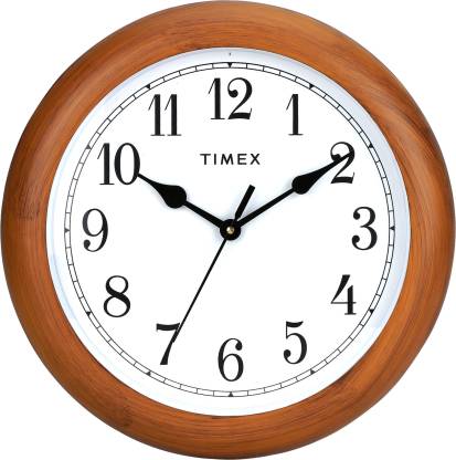 Timex Analog  cm X  cm Wall Clock Price in India - Buy Timex Analog   cm X  cm Wall Clock online at 