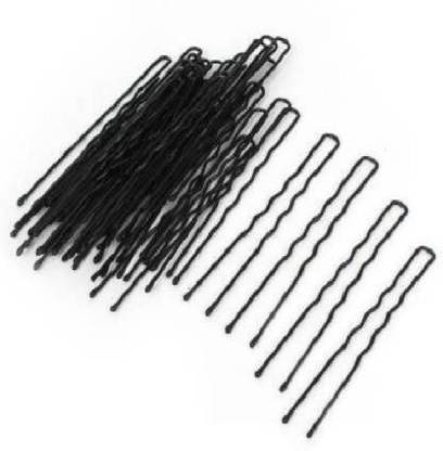 SIOPAWORLD U-Shaped Hairpins, Bun Bobby Pins, Hair Clips for Updo  Hairstyles, Hair Styling Accessories, Black (pack of 60) Hair Pin Price in  India - Buy SIOPAWORLD U-Shaped Hairpins, Bun Bobby Pins, Hair