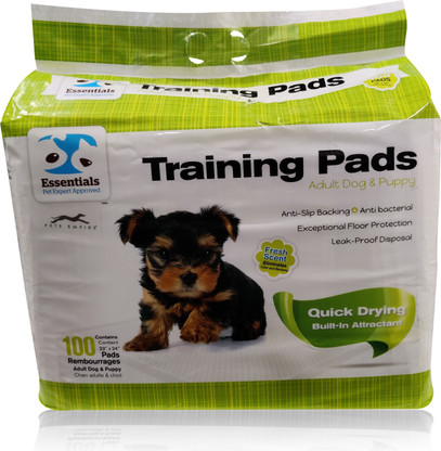 essentials puppy training pads