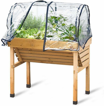 VegTrug Set di telaio per serra medio e copertura multipla, 180 x 72 x