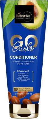  GO Curls Hair Conditioner - With Avocado Oil, Flaxseed Oil, Pea  Protein, No SLS/Sulphate, Paraben, Silicones, Colors - Price in India, Buy   GO Curls Hair Conditioner - With Avocado Oil,