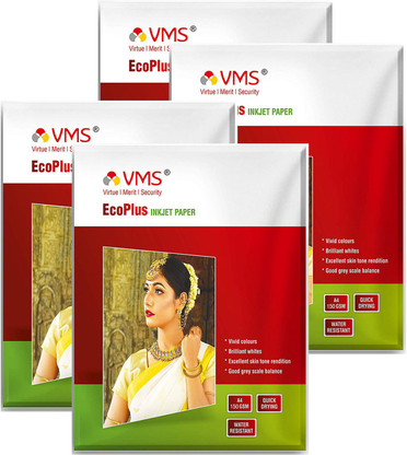 VMS Eco Plus Glossy Photo Paper (4 x 20 