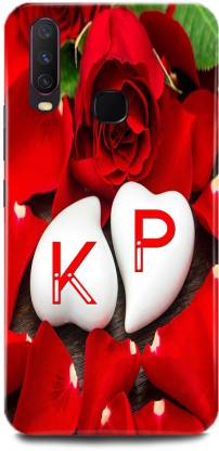 Ignite Back Cover for Vivo U10,1916,K Loves P Name,K Name, P Letter,  Alphabet,K Love P NAME - Ignite : 