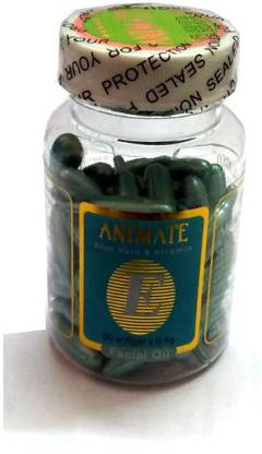 Animate Vitamin-E Facial Capsule- 60 Capsules (60 ml) (green) Price in India - Buy Animate Vitamin-E Facial Capsule- 60 Capsules (60 ml) (green) online at Animate Vitamin-E Facial Capsule- 60 Capsules (60 ml) (green) Price in India - Buy Animate Vitamin-E Facial Capsule- 60 Capsules (60 ml) (green) online at
