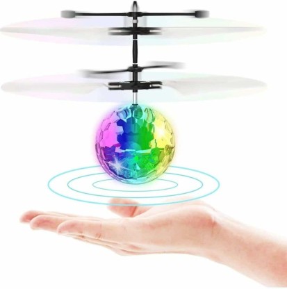 Fricon LED Lights Colorful Flying Ball Best Gifts for Boys Girls 