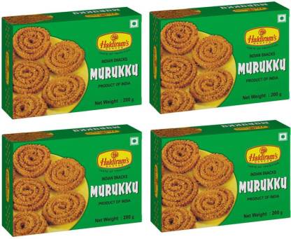 Haldiram's Murukku (Pack of 4) Price in India - Buy Haldiram's Murukku ...