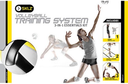 3 in 1 Essentials Kit SKLZ Volleyball Training System 