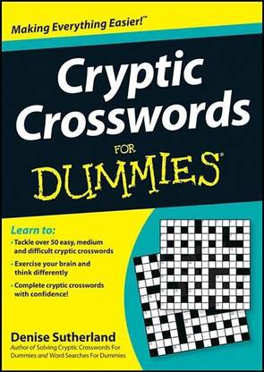 Cryptic Crosswords For Dummies: Buy Cryptic Crosswords For ...