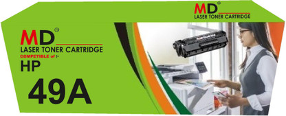 MD HP 49 Black Ink Toner - MD : Flipkart.com