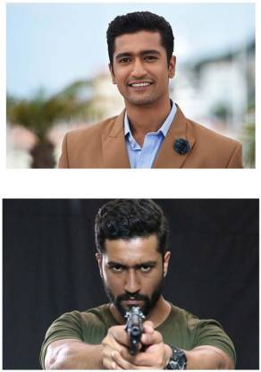 Celebrity Vicky Kaushal Poster Combo| Poster Combo for Room/Cafes/Hostels/Salons/Theatre|Sticker Posters for Decoration|Wall Décor|Self Adhesive Poster Paper Print