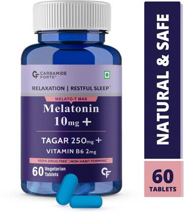 cf melatonin 10 mg tablets with tagara 250mg sleeping aid pills for deep sleep