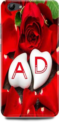 MP ARIES MOBILE COVER Back Cover for Vivo Y53/1606 A Loves D Name,A Name, D  Letter, Alphabet,A Love D NAME - MP ARIES MOBILE COVER : 