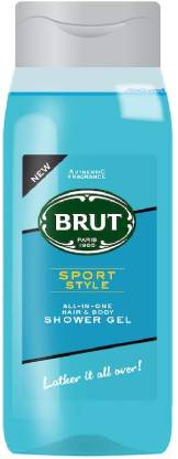 BRUT Sport Style All-in-One Hair & Body Shower Gel (Imported) (500ml): Buy  BRUT Sport Style All-in-One Hair & Body Shower Gel (Imported) (500ml) at  Low Price in India 