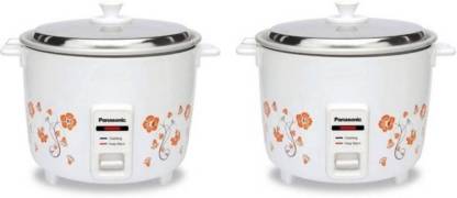 Panasonic SR-WA10H (E) pack of 2 Electric Rice Cooker Price in India ...