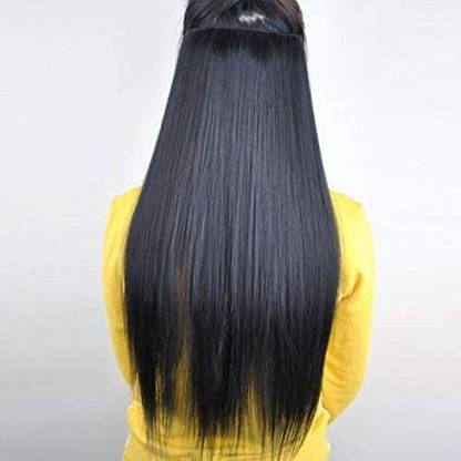 New Jaipur Handicraft Hukum Mere Aaka Extensions And Wigs Women's 5 Clip Extension / Natural 24 inch New Jaipur Handicraft Hukum Mere Aaka Extensions And Wigs Women's 5 Clip Extension / Natural 24 inch