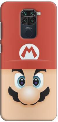NDCOM Back Cover for Redmi Note 9 Super Mario Bros Printed