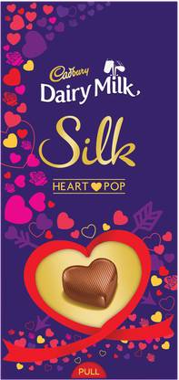 Cadbury Dairy Milk Silk Heart Pop Bars  (250 g)