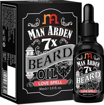Man Arden 7X Beard Oil 30ml (Love Spell) - 7 Premium Oils Blend Supports Beard Growth & Nourishment Hair Oil - Price in India, Buy Man Arden 7X Beard Oil 30ml (Love Man Arden 7X Beard Oil 30ml (Love Spell) - 7 Premium Oils Blend Supports Beard Growth & Nourishment Hair Oil - Price in India, Buy Man Arden 7X Beard Oil 30ml (Love