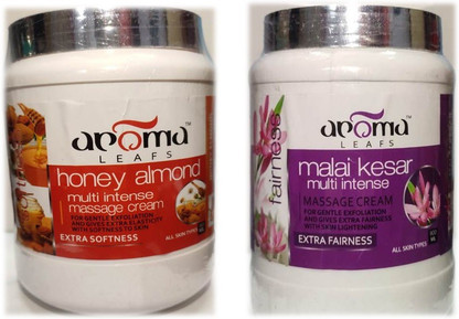 aroma leaf malai kesar massage cream