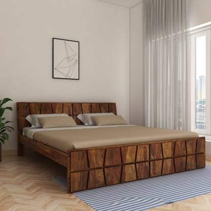 Pataudi Sheesham Wood King Size Bed, What Size Is King Bedding