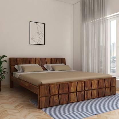 House Of Pataudi Sheesham Wood King Size Bed For Bedroom Teak Finish Solid In India Pataudi Sheesham Wood King Size Bed, What Size Is King Bedding