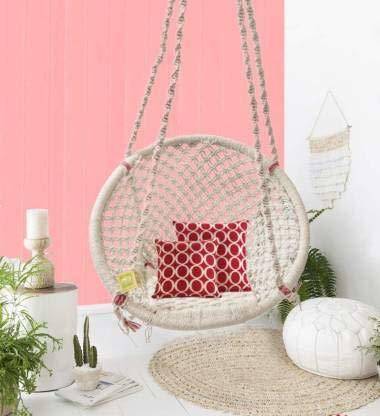 Curio Centre Indoor Outdoor Jhula Swing Chair Cotton Large Swing Price In India Buy Curio Centre Indoor Outdoor Jhula Swing Chair Cotton Large Swing Online At Flipkart Com