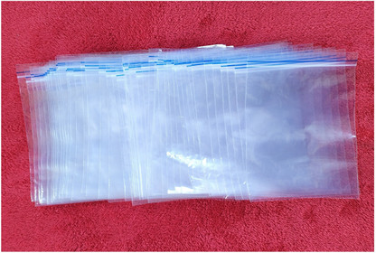 ziplock size