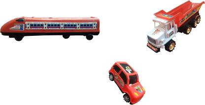 AutoVHPR Pack of 3 Large Vehicle Toys StyleCOD725