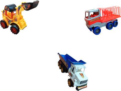 AutoVHPR Pack of 3 Different Large Vehicle Toys StyleCOD208