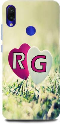 Blackfox Back Cover For Redmi 7 M1810f6li R Loves G Name R Name G Letter Alphabet R Love G Name Blackfox Flipkart Com
