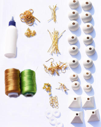 silk thread jewellery making kit flipkart